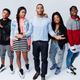 Nelly with his family in 2014 on “Nellyville,” which aired on BET. (BET)